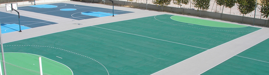Colegio Europa, Alicante, Spain - Decoflex D10 Outdoor Sports Flooring